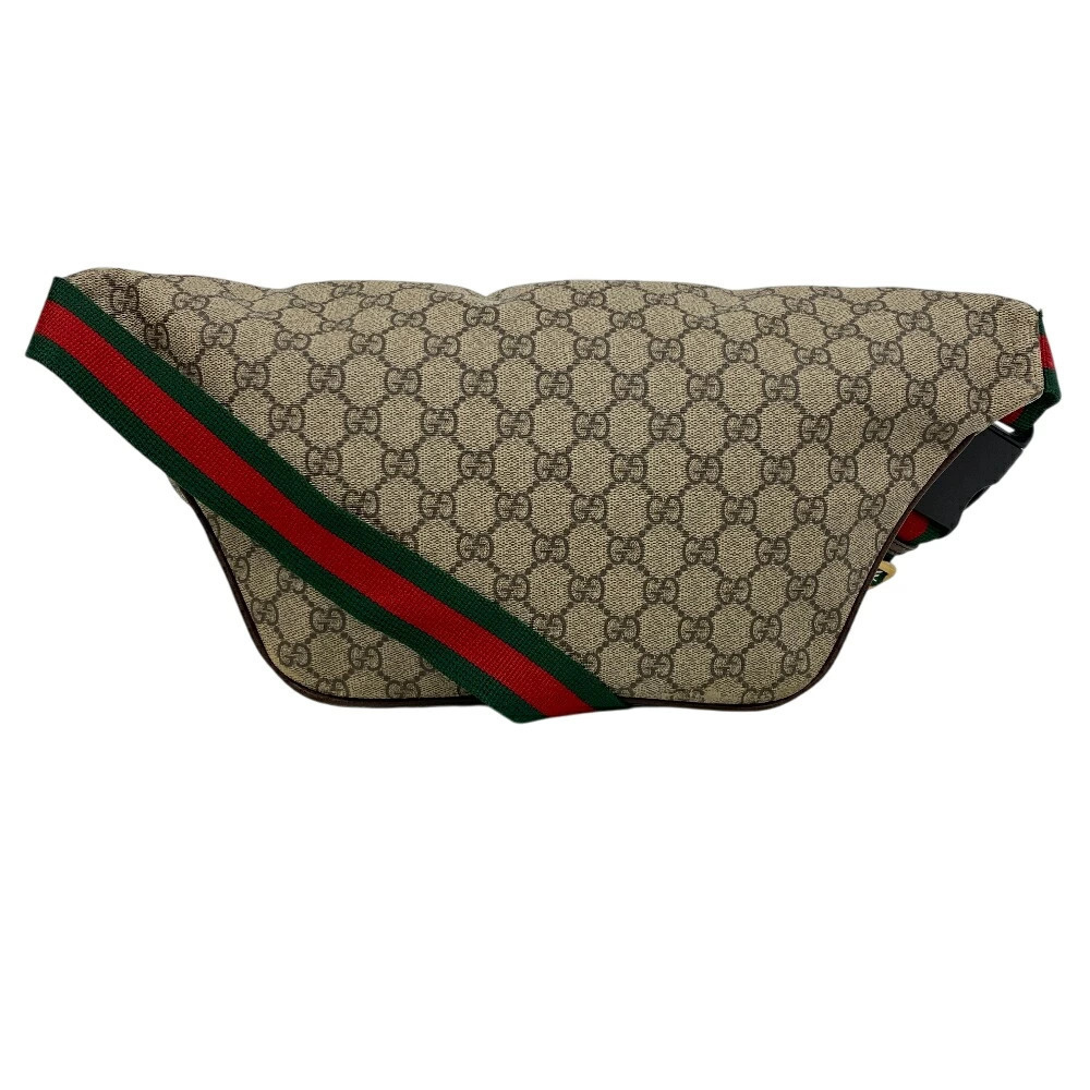 GUCCI Body Bum Crossbody Belt Bag Handbag Cool Shoulder Waist Clutch Beige